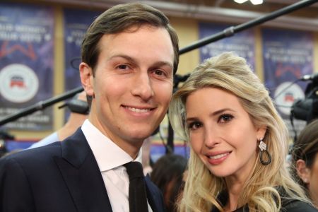Jared Kushner's picture with wife Ivanka Trump.